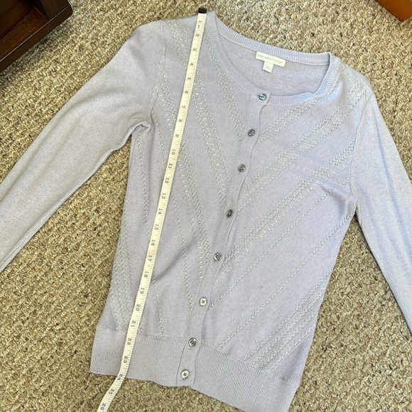 NY & Co Lavender Sweater, Size XS - Picture 6 of 7